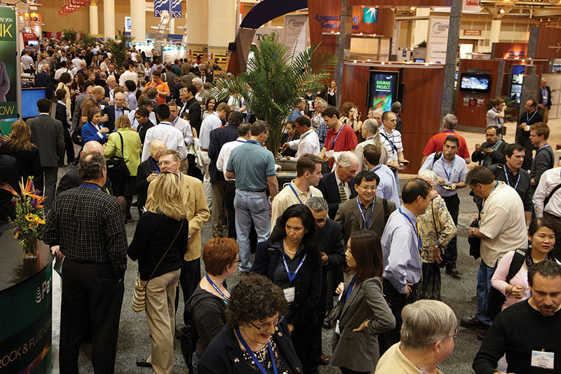 Networking potential is always high at the AAPG Annual Convention and Exhibition.