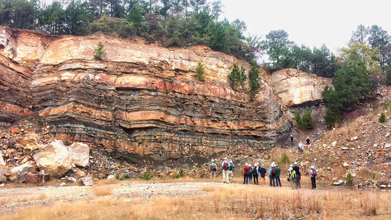 ACE FT 11 | Deepwater Deposits of the Pennsylvanian Ouachita Trough: Fans, Faults and Seafloor Failures