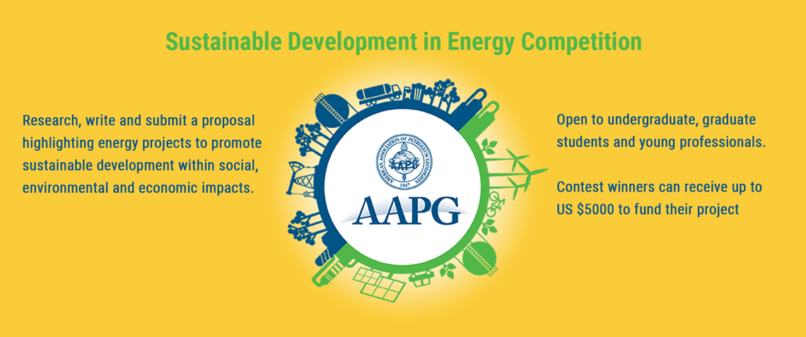 AAPG Sustainable Development in Energy Competition