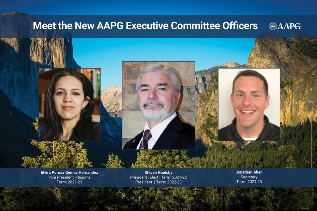 Announcing the Newly Elected AAPG Executive Officers