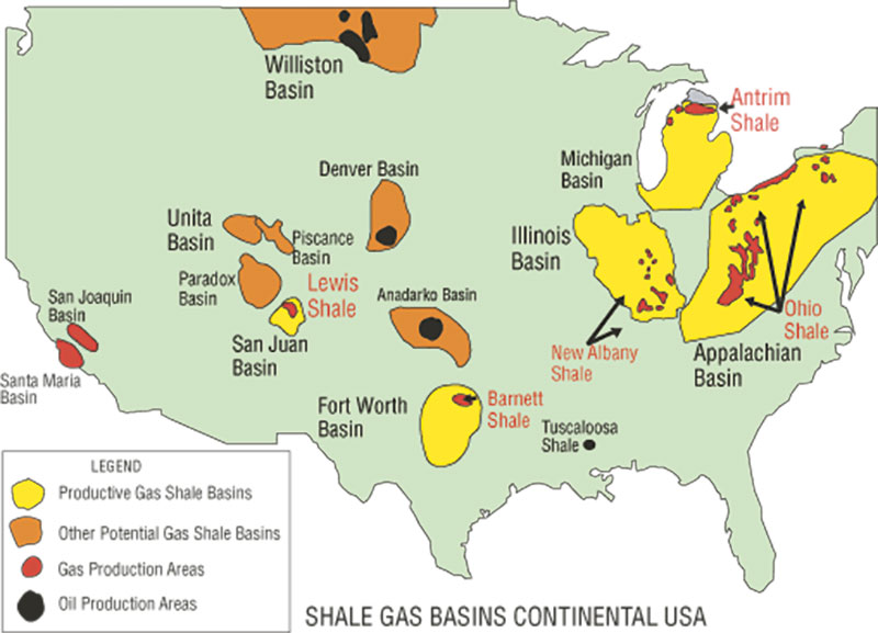 Gas Shale Tapped for Big Pay