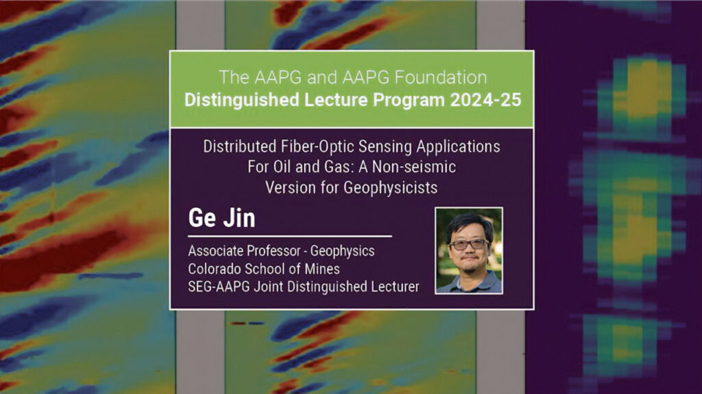 Ge Jin – Distributed Fiber-Optic Sensing Applications for Oil and Gas: A Non-seismic Version for Geophysicists