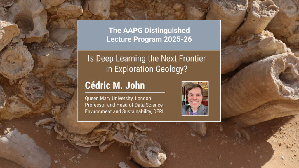 Cedric M. John – Is Deep Learning the Next Frontier in Exploration Geology?