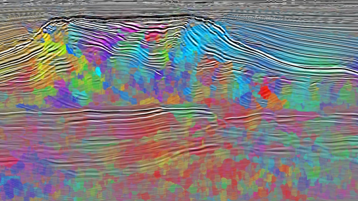 Spectral Response of Depth-Migrated Data