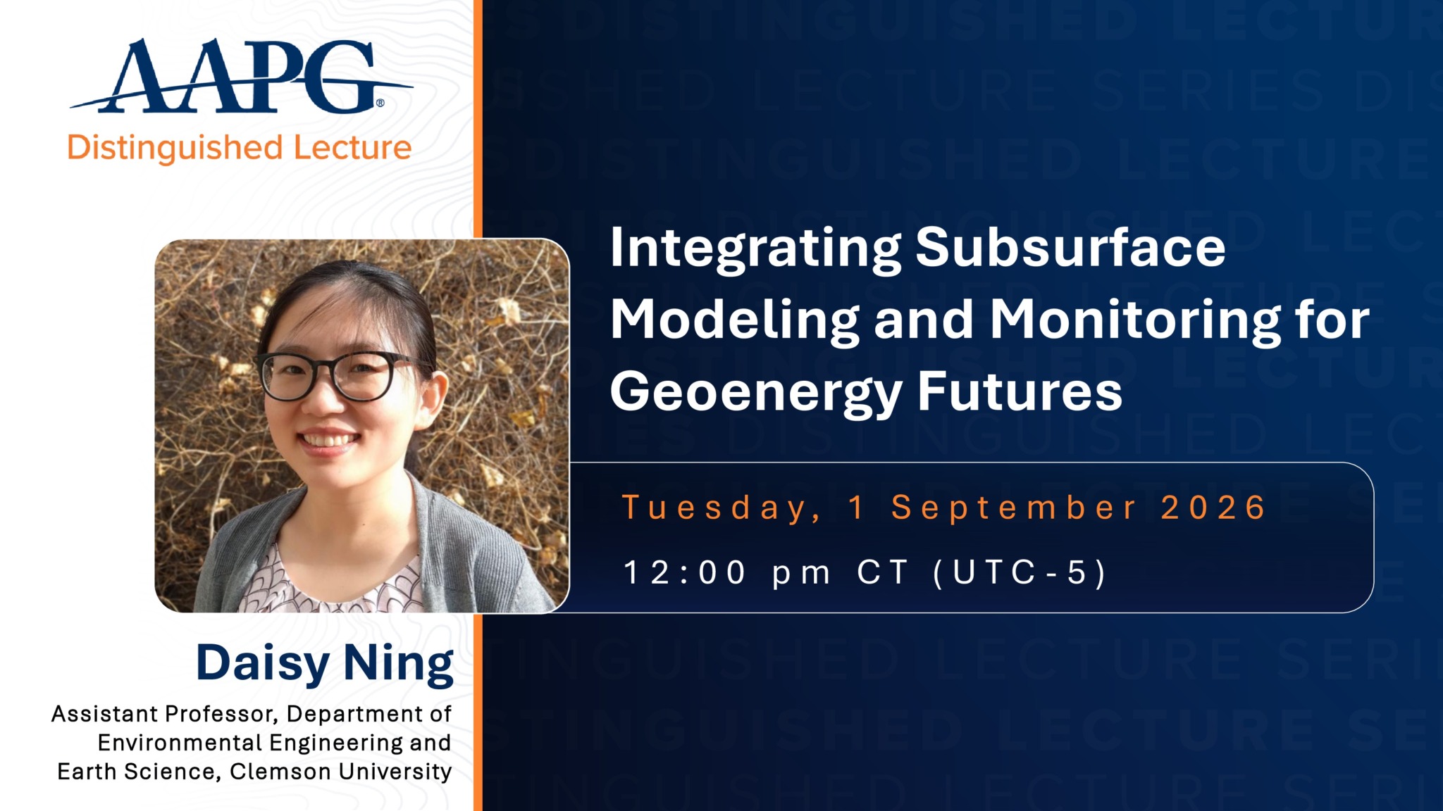 Daisy Ning – Integrating Subsurface Modeling and Monitoring for Geoenergy Futures